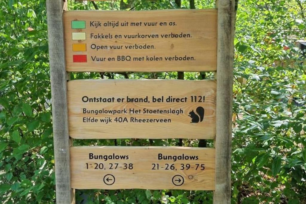 Huisje Elfde Wijk Rheezerveen Luaran gambar